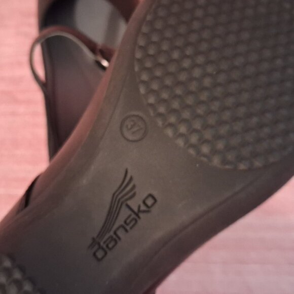 Dansko Fawna Mary Jane Flats Black Size 37 W (6.5-7) - Picture 11 of 12